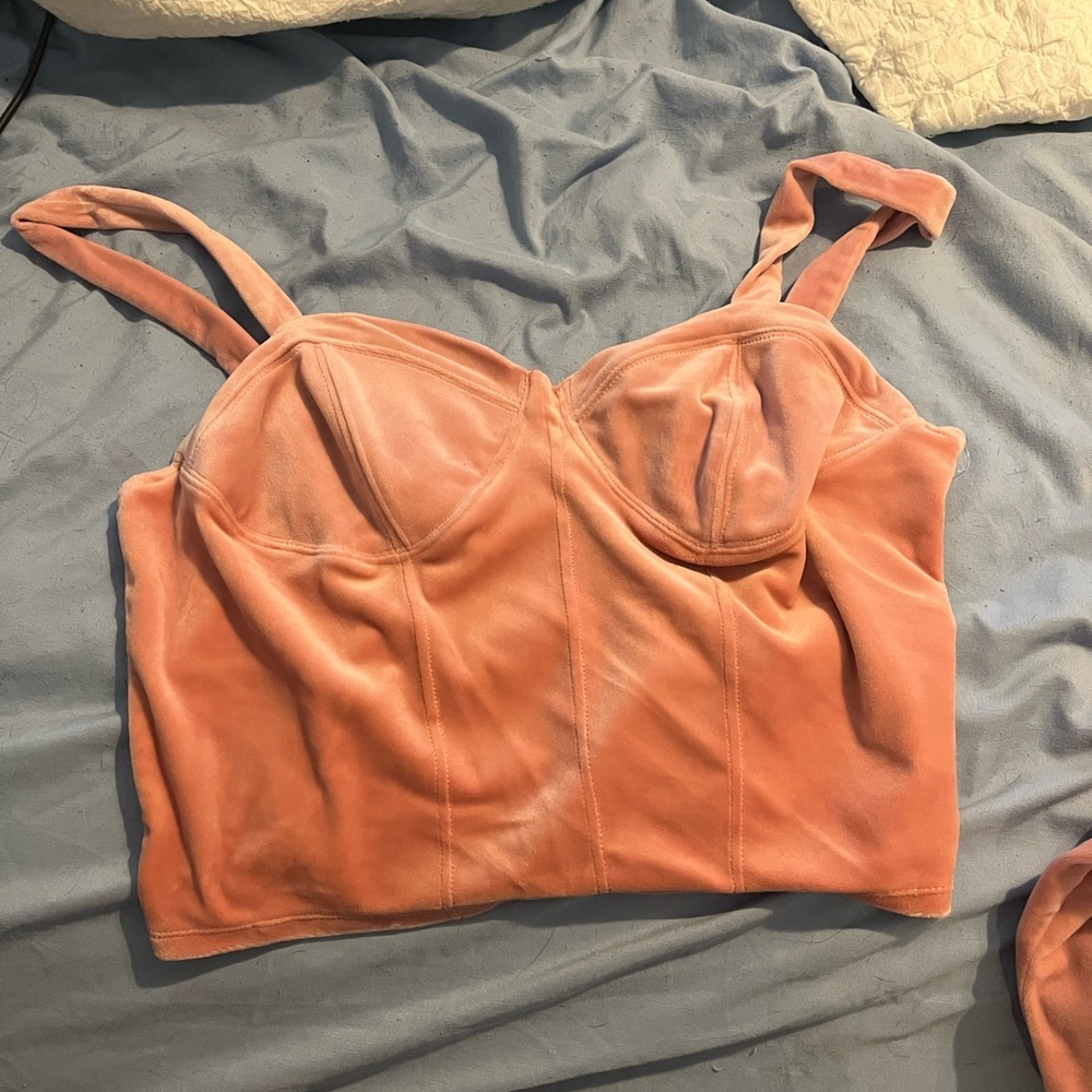 Velvet matching set